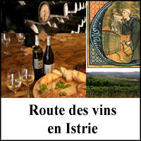 Route des vins en Istrie