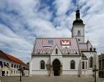 Zagreb church saint Marko